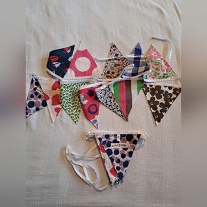 Mini Boden wall decor flag banner pennant NWOT, 2 the same